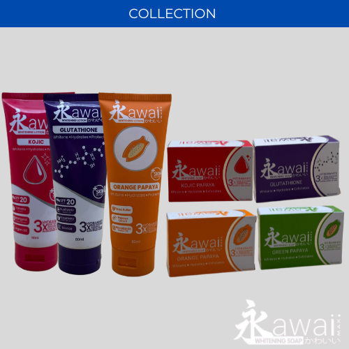 KAWAII MAX Whitening Lotion & Soap