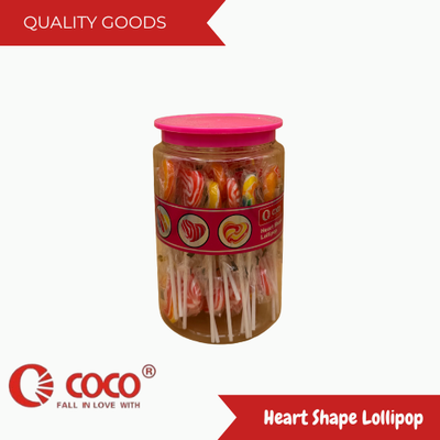 COCO Lollipop Jar – Assorted Flavors