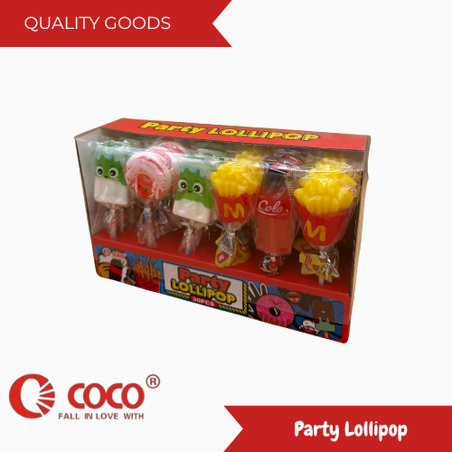 COCO Lollipop Box – Assorted Flavors