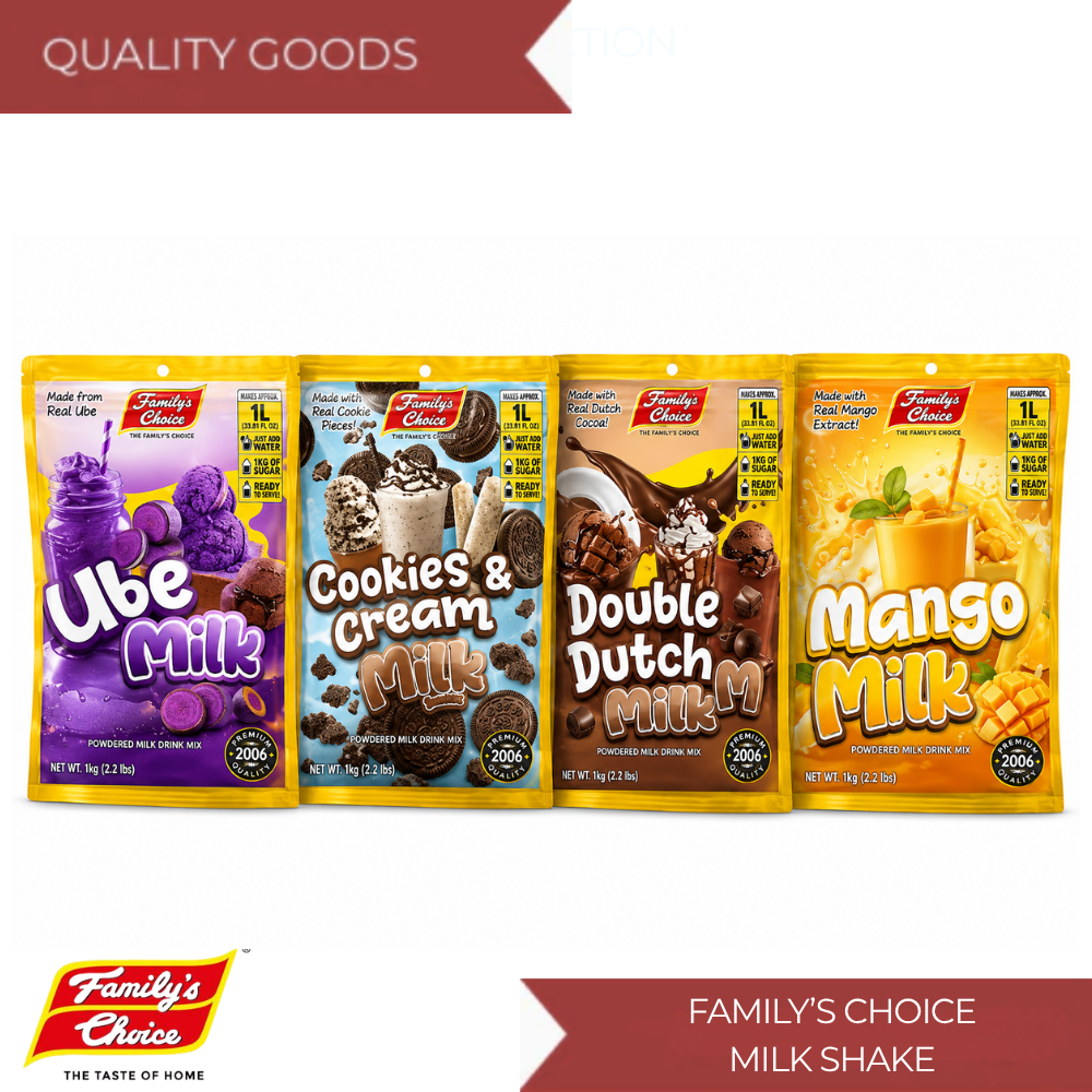 FAMILY'S CHOICE MILK SHAKE 1kg