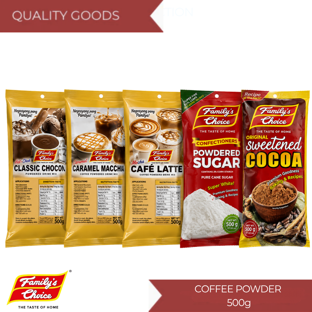FAMILY'S CHOICE COFFEE POWDER 500g
